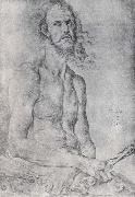 Albrecht Durer Christ,Man of Sorrow,with Durer-s Features oil on canvas
